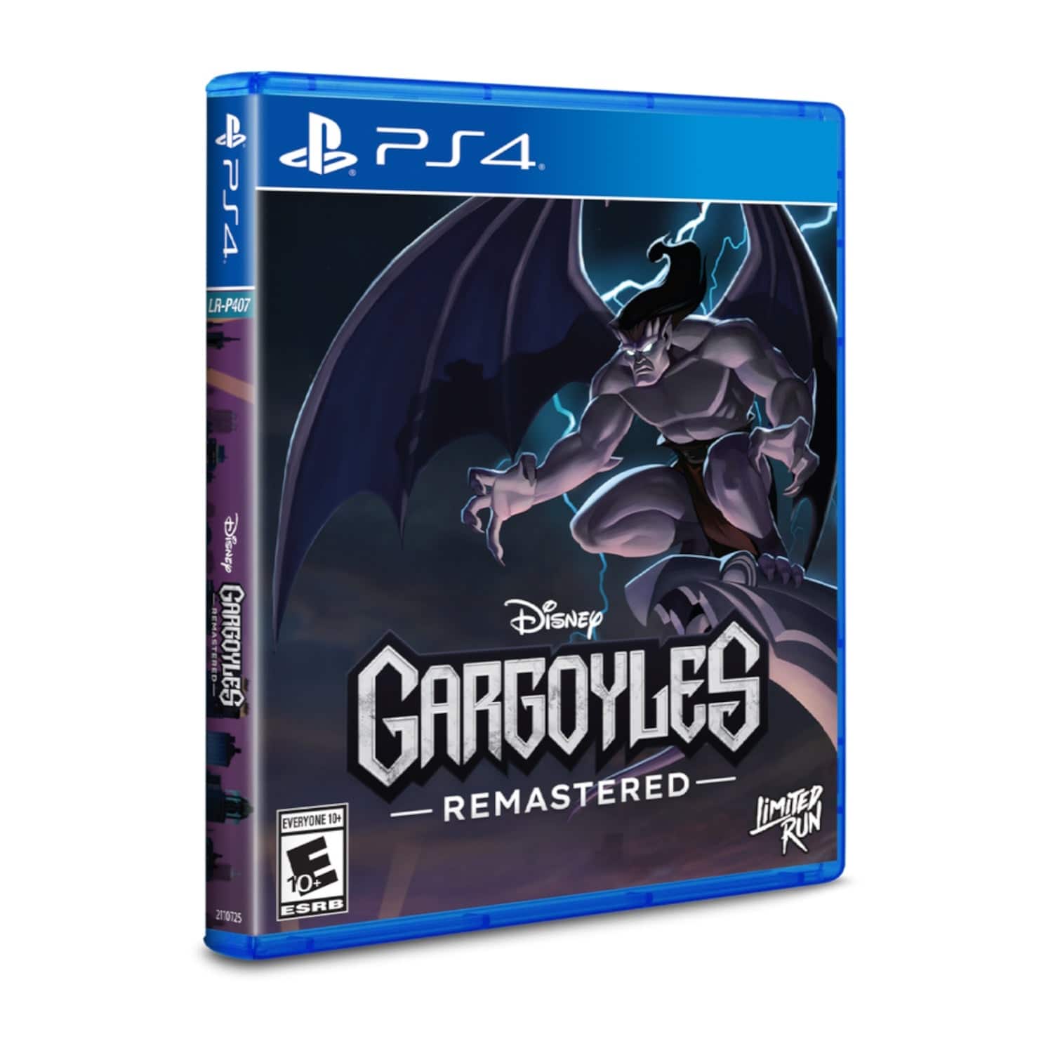 Gargoyles Remastered gameplay on PlayStation 4 showing Goliath in action