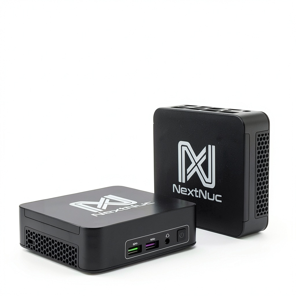 NextNuc Intel 13Pro Mini Desktop on a modern desk setup