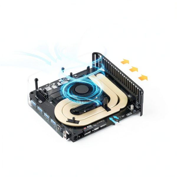 GEEKOM A9 Max AI Mini PC AMD Ryzen AI 9 HX 370 Radeon 890M-5