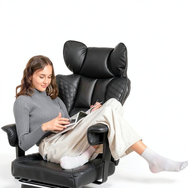 GTPlayer Gaming Chair Heavy Duty PU Leather Reclining Office-4