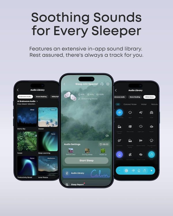 Soundcore Sleep A30 Earbuds Noise Cancelling Calm-4