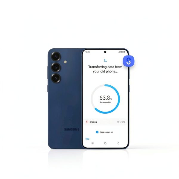 Samsung Galaxy S25+ Unlocked AI Phone Icyblue Navy Silver-7