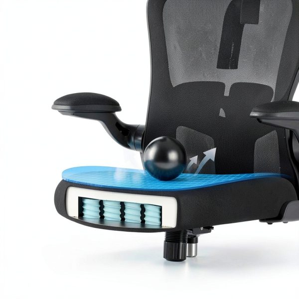 KERDOM Ergonomic High Back Office Chair Adjustable Lumbar-10
