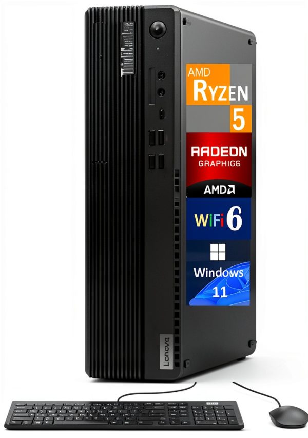 Lenovo ThinkCentre M75s Mini Desktop Ryzen 5 Pro 8GB SSD-2