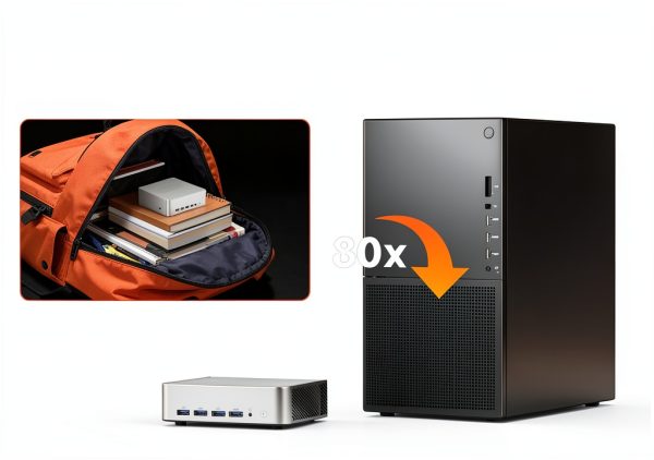 GEEKOM A8 Max AI Mini PC AMD Ryzen 9 8945HS Dual LAN-12