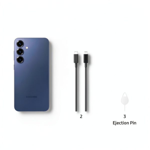 Samsung Galaxy S25+ Unlocked AI Phone Icyblue Navy Silver-10