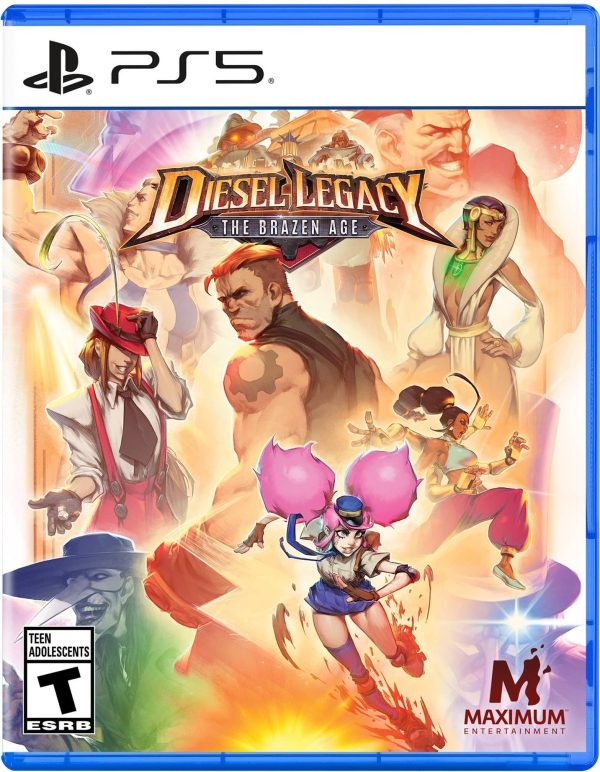Diesel Legacy 2v2 Fighting Game Hand Drawn Four Player-0