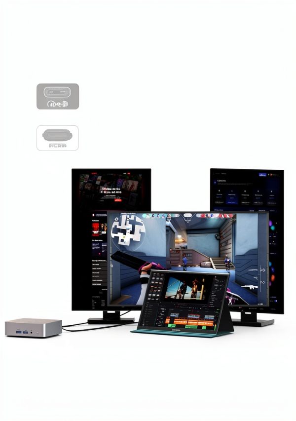 GEEKOM A8 Mini PC AMD Ryzen 7 8745HS 32GB DDR5 1TB SSD-10