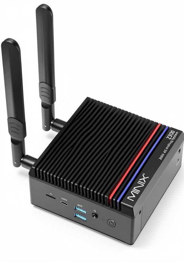 MINIX Z300 Fanless Mini PC 16GB RAM 512GB SSD N300 Processor-0