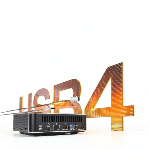 GEEKOM A8 Max AI Mini PC AMD Ryzen 9 8945HS Dual LAN-9
