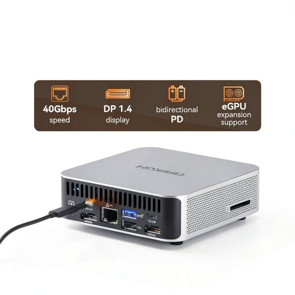 GEEKOM A7 Mini PC AMD Ryzen 5 7535HS 16GB DDR5 1TB SSD-11