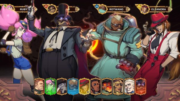 Diesel Legacy 2v2 Fighting Game Hand Drawn Four Player-8