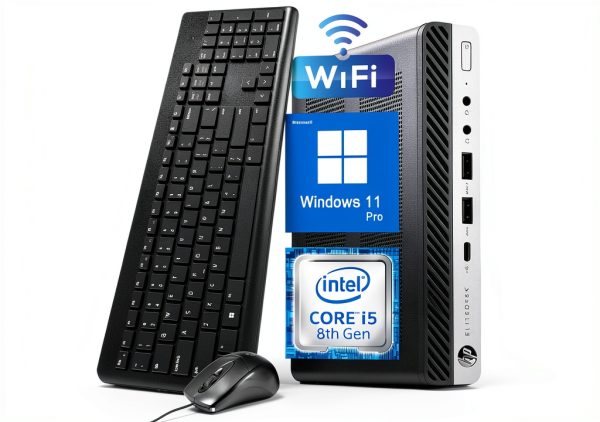HP EliteDesk 800 G4 Mini PC Intel i5 16GB RAM 512GB SSD-0