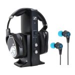 Sennheiser RS 195 Wireless Headphones TV Listening-0