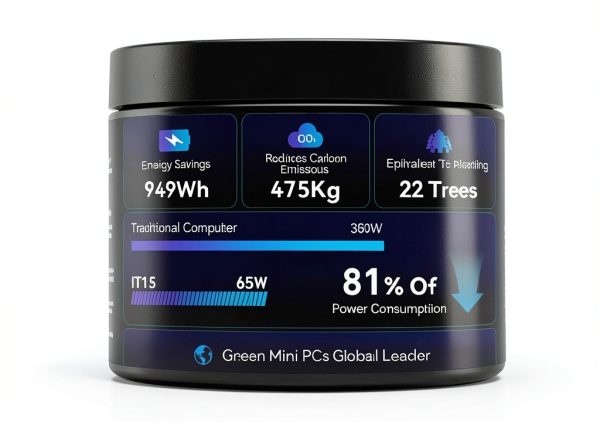 GEEKOM IT15 AI Mini PC Intel Core Ultra 9 32GB DDR5-11