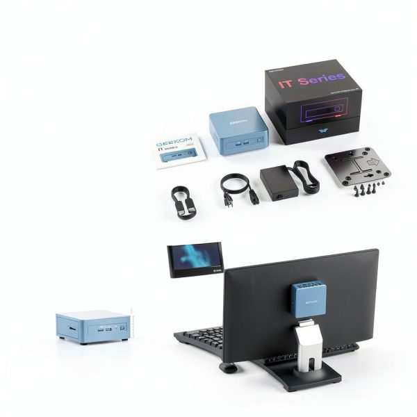 GEEKOM IT12 Mini PC Intel i5 12450H 16GB RAM 512GB SSD-10