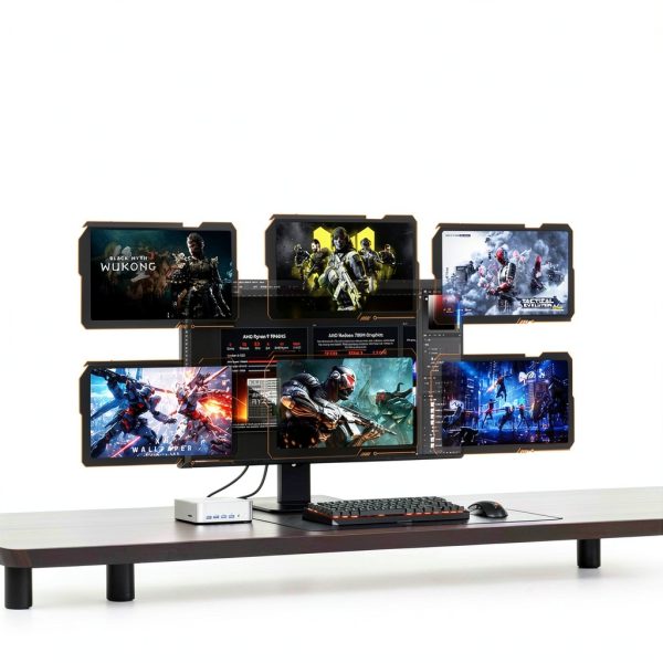 GEEKOM A7 Max Mini PC AMD Ryzen 9 7940HS 16GB DDR5-9