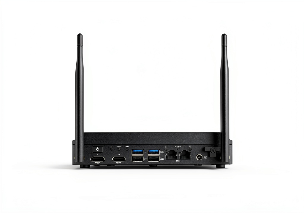 ASUS NUC 13 Rugged mini PC in an industrial setting