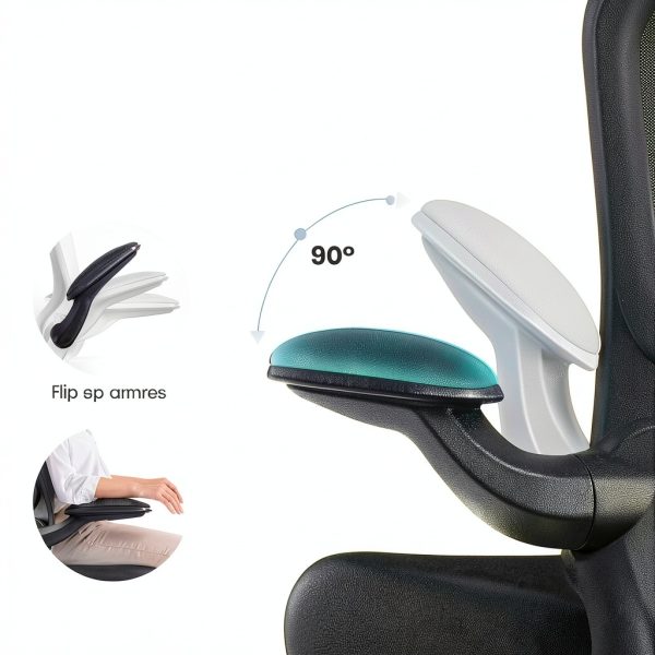 KERDOM Ergonomic High Back Office Chair Adjustable Lumbar-8