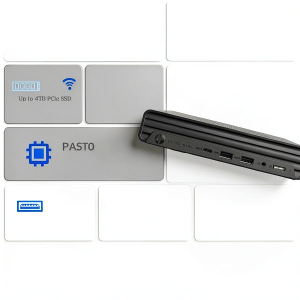 HP Elite 805 Mini PC AMD Ryzen 5 16GB RAM Ultra Quiet-1