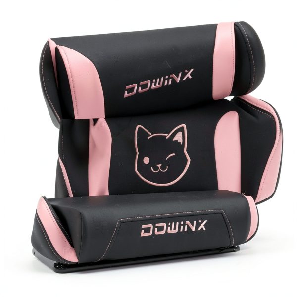 Dowinx Cat Ear Gaming Chair Ergonomic Adjustable for Women-4