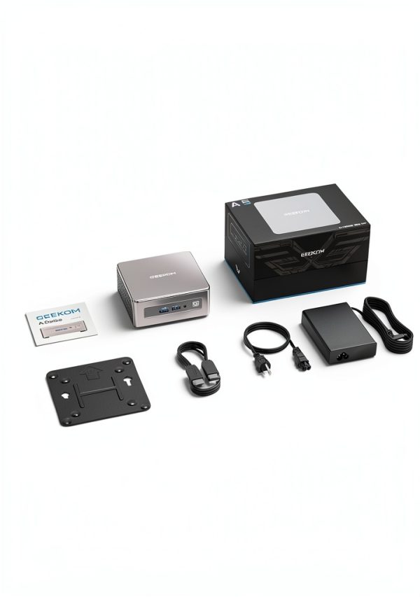 GEEKOM A5 Mini PC AMD Ryzen 7 5825U 16GB RAM 512GB SSD-10