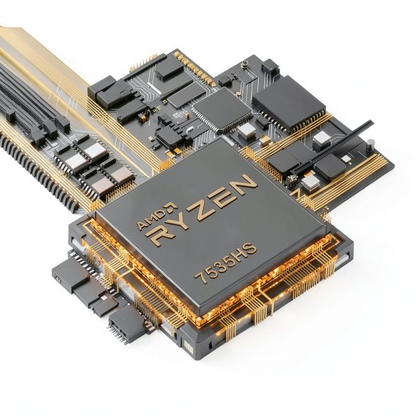 GEEKOM A7 Mini PC AMD Ryzen 5 7535HS 16GB DDR5 1TB SSD-3