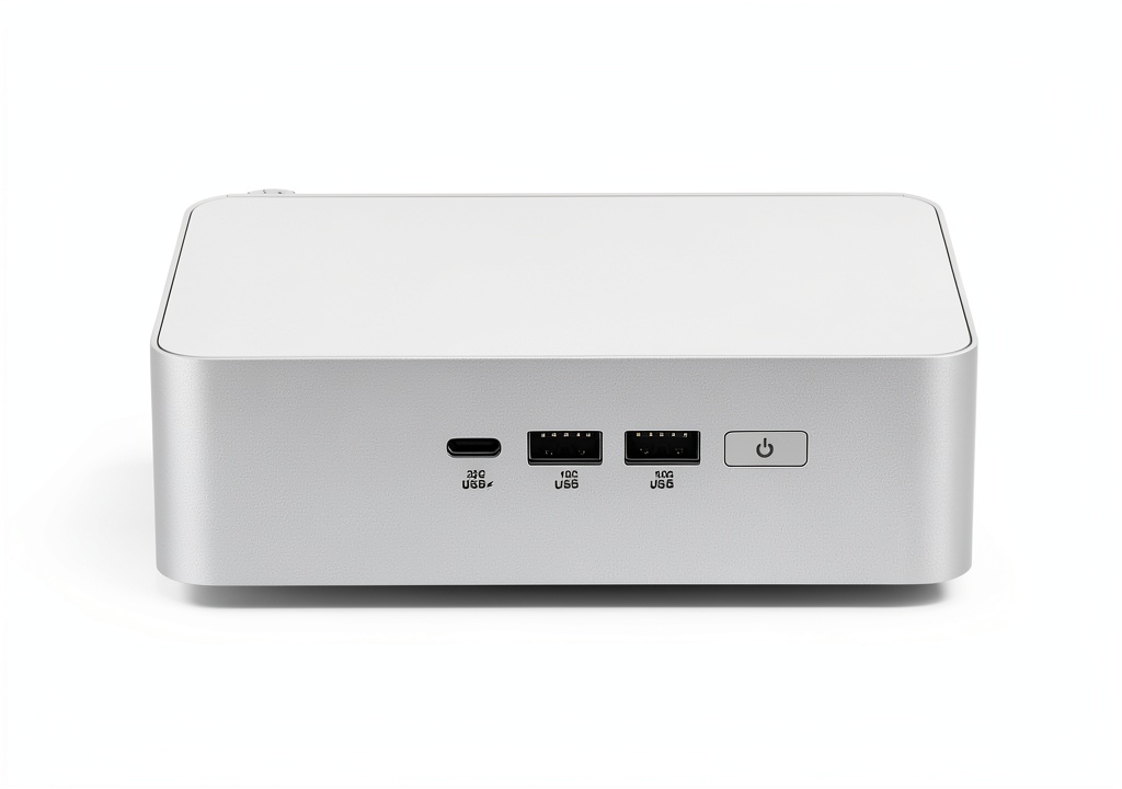 ASUS NUC 15 Pro Plus Mini PC on a modern desk setup