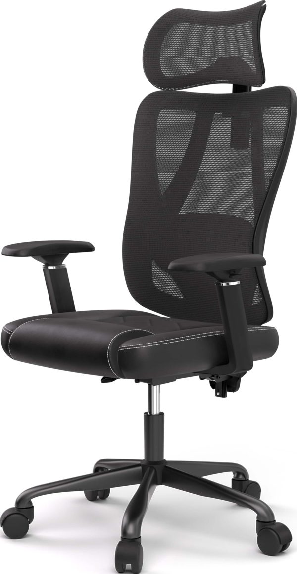 ACGAM Ergonomic Gaming Chair Breathable Mesh Lumbar Support-2