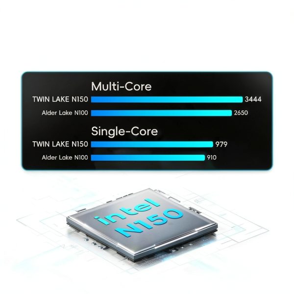 MegaPC D01 PRO Mini PC Intel N150 16GB RAM 1TB SSD-3
