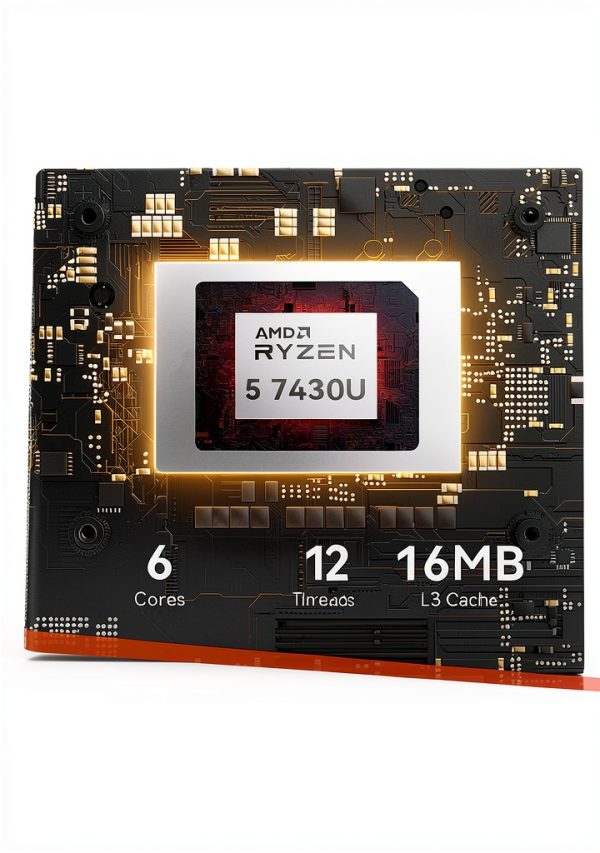GEEKOM A5 Mini PC AMD Ryzen 5 16GB RAM 1TB SSD-3
