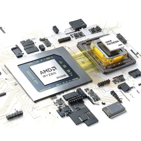 GEEKOM A8 Max AI Mini PC AMD Ryzen 9 8945HS Dual LAN-2