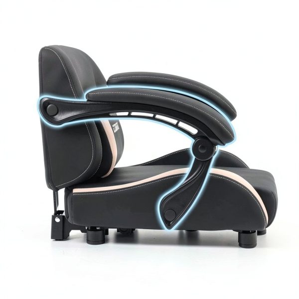 Dowinx Cat Ear Gaming Chair Ergonomic Adjustable for Women-2