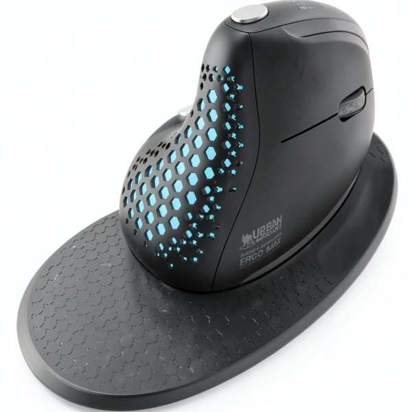 Urban Factory ERGO MAX Vertical Mouse OLED Screen Wireless-3