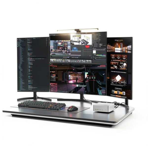 GEEKOM A9 Mega Mini PC AMD Ryzen AI Gaming 4K Editing-9
