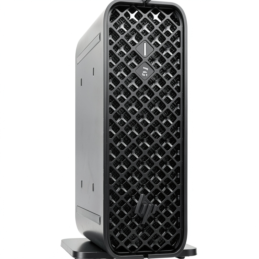 HP Z2 G9 Workstation on a desk with monitors and peripherals