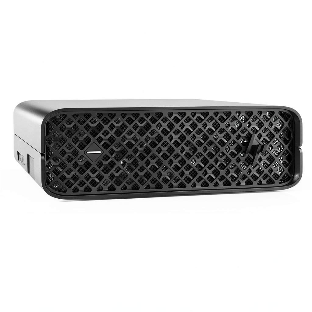 HP Z2 Mini G9 Workstation on a modern desk with accessories