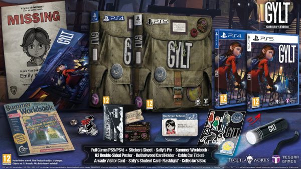 GYLT PS4 Game Collector Edition Horror Adventure Puzzles-0