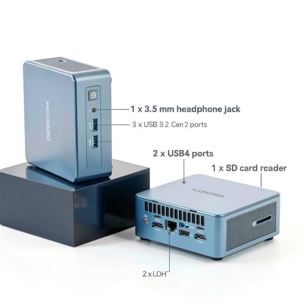 GEEKOM IT13 Mini PC Intel i9 13900H 32GB RAM 2TB SSD-9