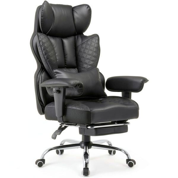 GTPlayer Gaming Chair Heavy Duty PU Leather Reclining Office-0