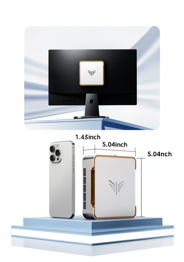 Kamrui P2 4K Mini PC AMD Ryzen R2544 16GB RAM 512GB SSD-6