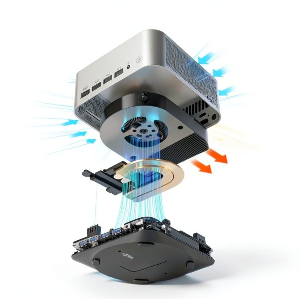 GEEKOM A8 Max AI Mini PC AMD Ryzen 9 8945HS Dual LAN-3
