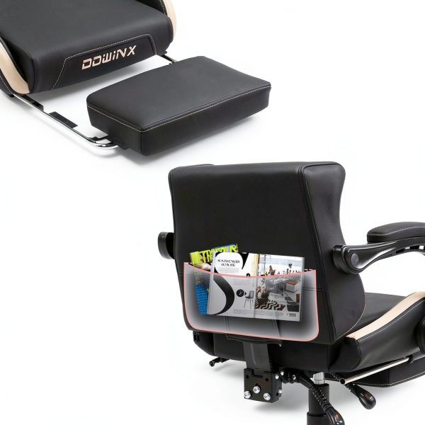 Dowinx Cat Ear Gaming Chair Ergonomic Adjustable for Women-5