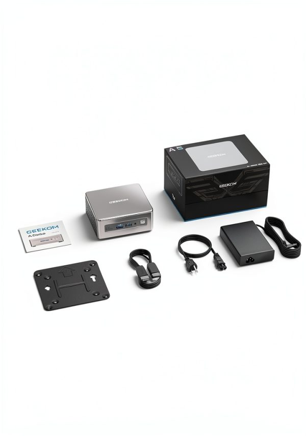 GEEKOM A5 Mini PC AMD Ryzen 7 5825U 32GB RAM 4K Display-9