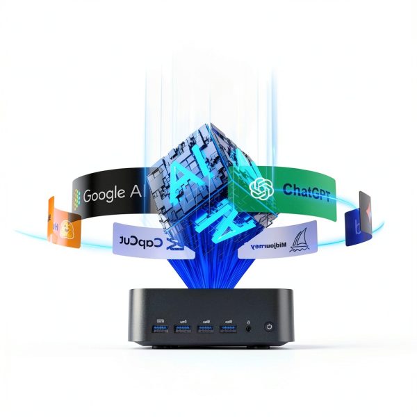 GEEKOM GT15 Max AI Mini PC Intel Core Ultra 9 Windows 11 Pro-5