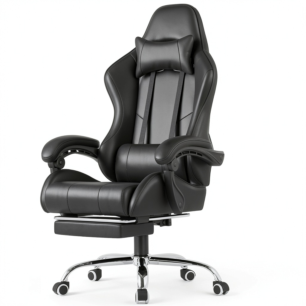 GTPlayer gaming chair in a home office setting
