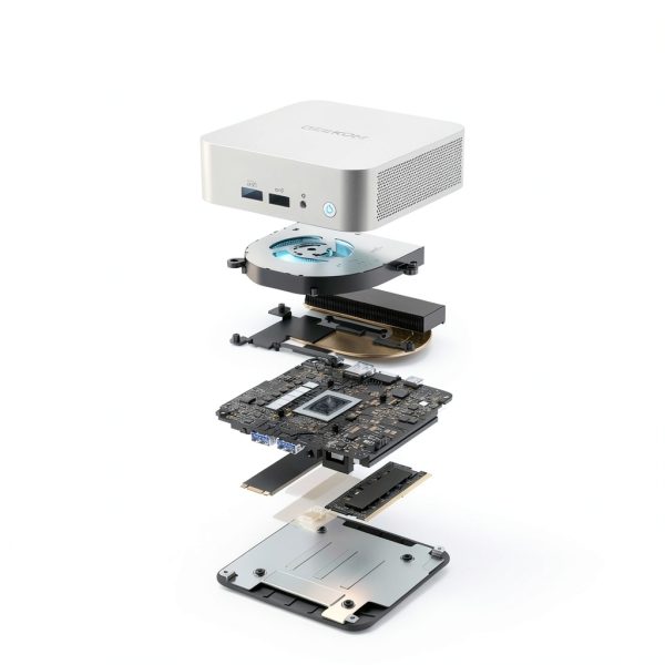 GEEKOM A6 Mini PC AMD Ryzen 7 6800H 32GB DDR5 1TB SSD-7