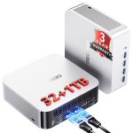 GEEKOM A9 Max AI Mini PC AMD Ryzen AI 9 HX 370 Radeon 890M-0