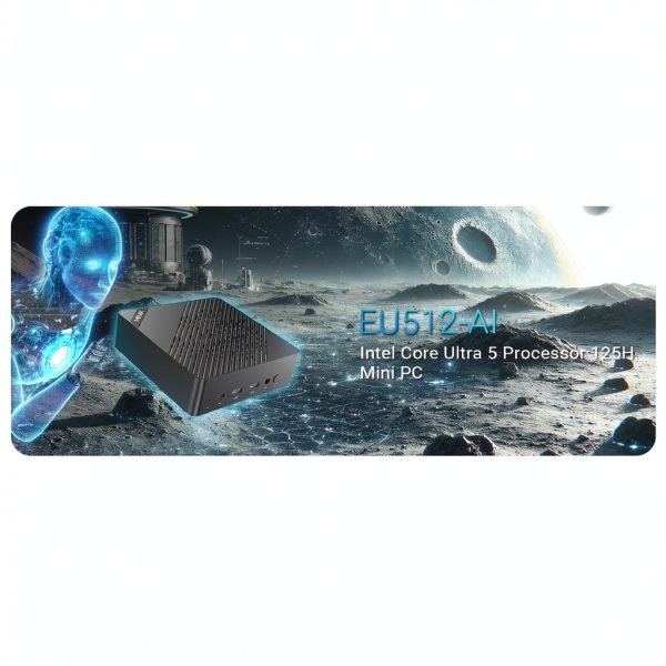 MINIX Elite AI Mini PC Intel Core Ultra 5 16GB DDR5 SSD-2