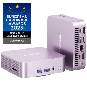 GEEKOM A6 Mini PC AMD Ryzen 7 6800H 16GB RAM 1TB SSD-0